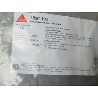 Sika 102 (Vữa gốc xi măng đông cứng nhanh)